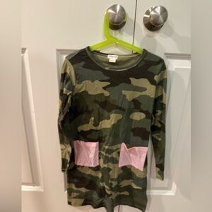 J. Crew Camo Girls Dress - NWT
